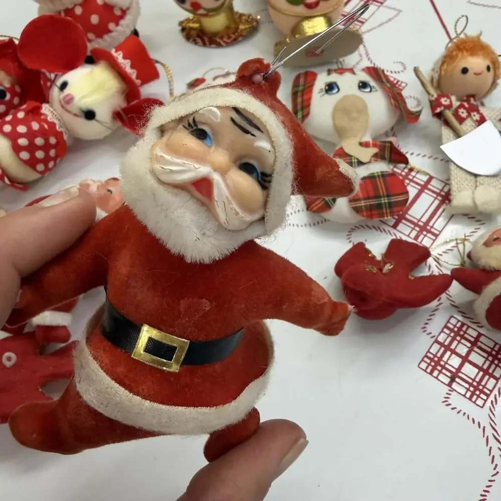 MCM Japan made Christmas ornament bundle of 20 vintage 1960s